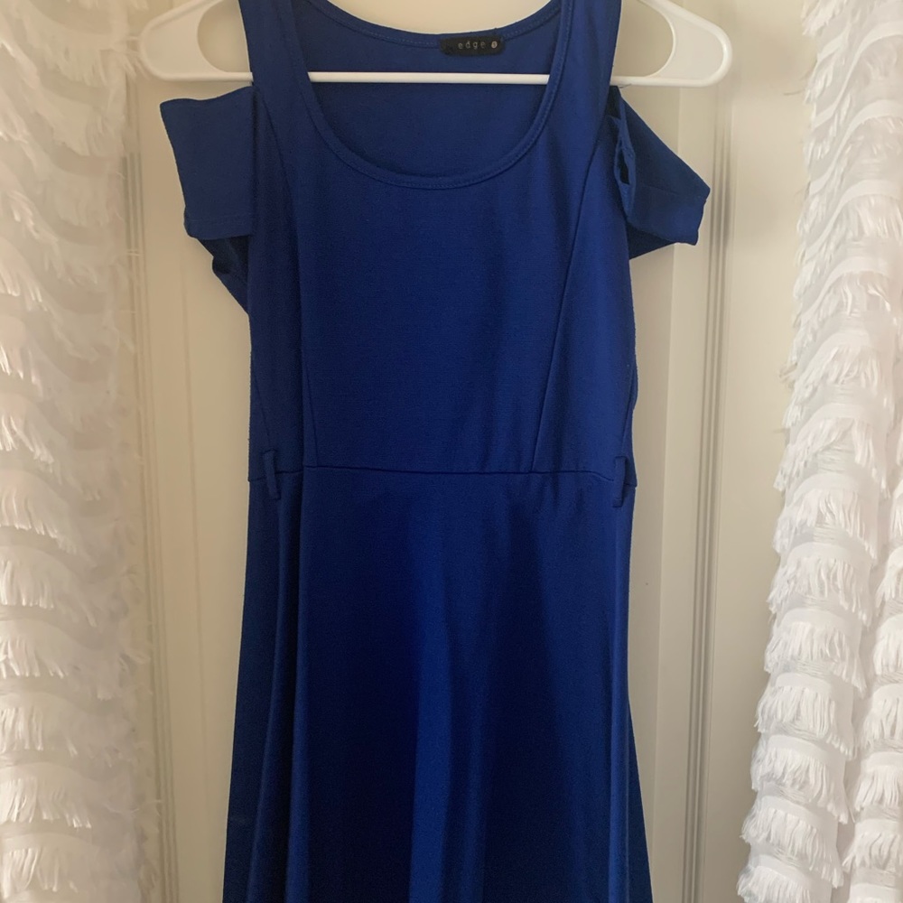 Royal blue dress